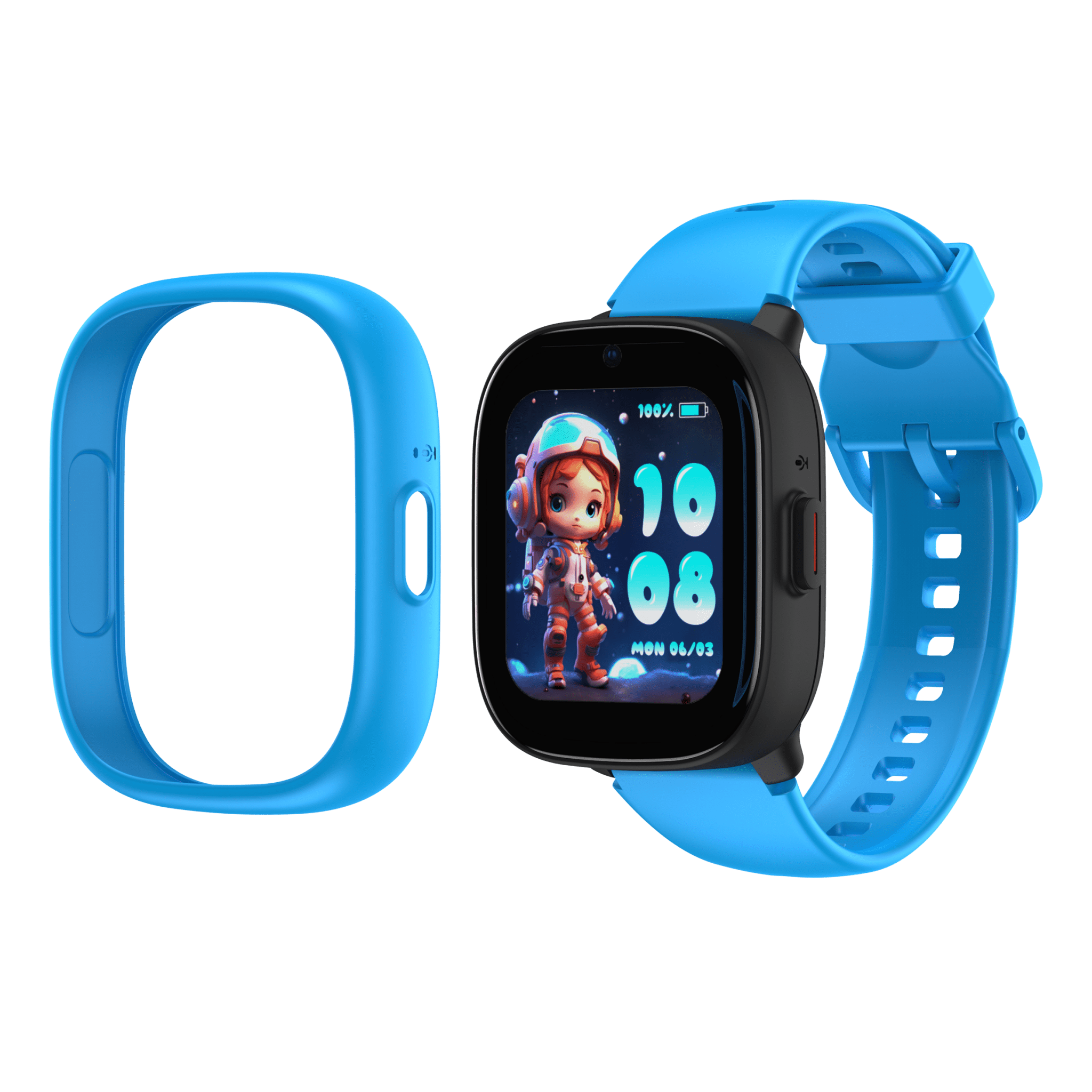 Lagenio K3 Safety Smartwatch Tracker for Kids - Powch